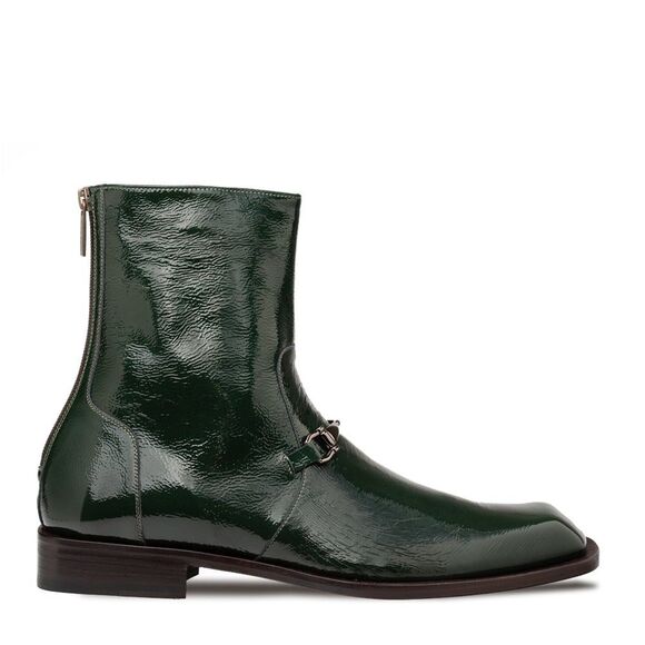 BRAND NEW Mezlan Buscemi 21739 Hi-Shine Ornament Boot boots New/Box Sz 9.5 main image 7